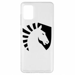 Чехол для Samsung A51 liquid logo - PrintSalon