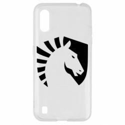 Чехол для Samsung A01/M01 liquid logo - PrintSalon