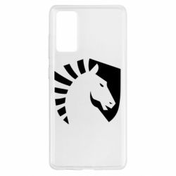 Чехол для Samsung S20 FE liquid logo - PrintSalon