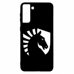 Чохол для Samsung S21 Ultra liquid logo