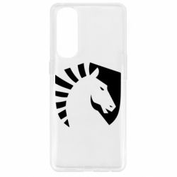 Чехол для Oppo Reno 4 Pro liquid logo - PrintSalon