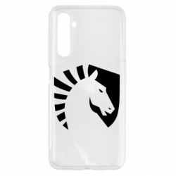 Чехол для Realme 6 liquid logo - PrintSalon