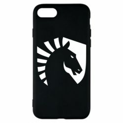 Чехол для iPhone 8 liquid logo - PrintSalon