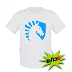 Детская футболка liquid logo - PrintSalon