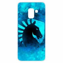 Чехол для Samsung A8 2018 Liquid - PrintSalon