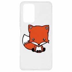 Чехол для Xiaomi Redmi Note 10 Pro Лиса - PrintSalon