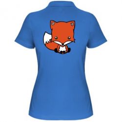 Женское поло Лиса - PrintSalon