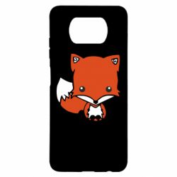 Чехол для Xiaomi Poco X3 Лиса - PrintSalon