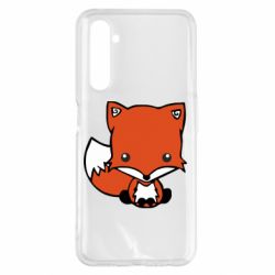 Чехол для Realme 6 Pro Лиса - PrintSalon
