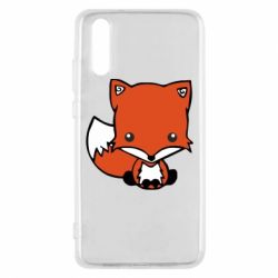 Чехол для Huawei P20 Лиса - PrintSalon