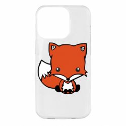 Чехол для iPhone 14 Pro Лиса - PrintSalon