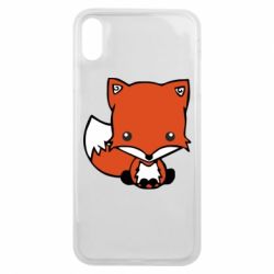 Чехол для iPhone Xs Max Лиса - PrintSalon