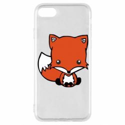 Чехол для iPhone SE 2020 Лиса - PrintSalon