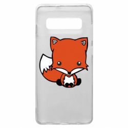Чехол для Samsung S10+ Лиса - PrintSalon