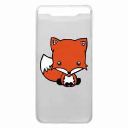 Чехол для Samsung A80 Лиса - PrintSalon