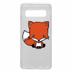 Чехол для Samsung S10 Лиса - PrintSalon