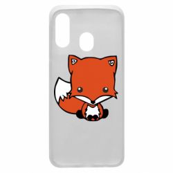 Чехол для Samsung A40 Лиса - PrintSalon