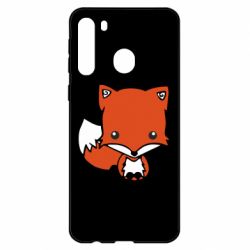 Чехол для Samsung A21 Лиса - PrintSalon