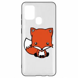 Чехол для Samsung A21s Лиса - PrintSalon