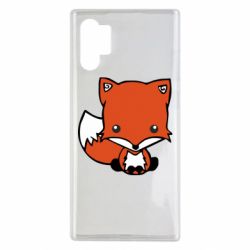 Чехол для Samsung Note 10 Plus Лиса - PrintSalon
