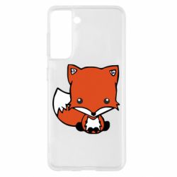 Чехол для Samsung S21 Лиса - PrintSalon