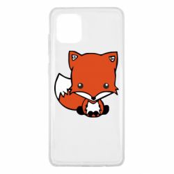 Чехол для Samsung Note 10 Lite Лиса - PrintSalon