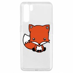 Чехол для Oppo A91/Reno3 Лиса - PrintSalon