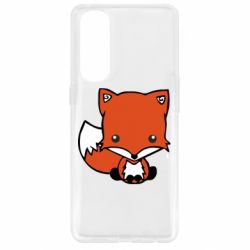 Чехол для Oppo Reno 4 Pro Лиса - PrintSalon