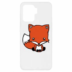 Чехол для Oppo Reno 5 Lite Лиса - PrintSalon