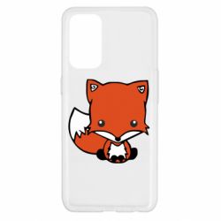 Чехол для Oppo Reno 5 4G Лиса - PrintSalon