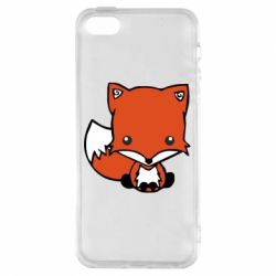 Чохол для iphone 5/5S/SE Лисиця-PrintSalon Чохол для iphone 5/5S/SE Лисиця