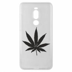 Чехол для Meizu Note 8 Листик марихуаны - PrintSalon