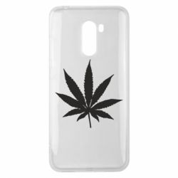 Чехол для Xiaomi Pocophone F1 Листик марихуаны - PrintSalon