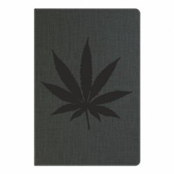 Блокнот с принто Листик марихуаны - PrintSalon