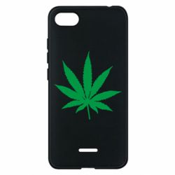 Чехол для Xiaomi Redmi 6A Листик марихуаны - PrintSalon