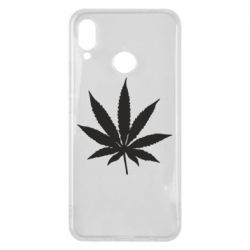 Чехол для Huawei P Smart Plus 2018 Листик марихуаны - PrintSalon