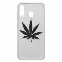 Чехол для Samsung A30 Листик марихуаны - PrintSalon