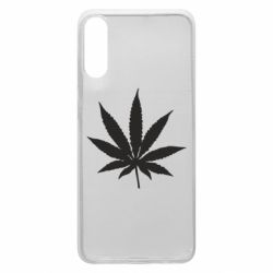 Чехол для Samsung A70 Листик марихуаны - PrintSalon