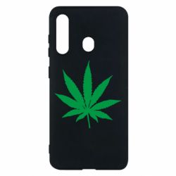 Чехол для Samsung M40 Листик марихуаны - PrintSalon