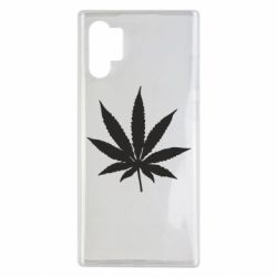 Чехол для Samsung Note 10 Plus Листик марихуаны - PrintSalon