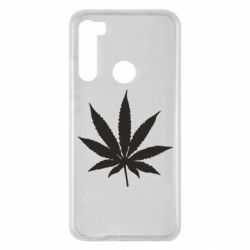 Чехол для Xiaomi Redmi Note 8 Листик марихуаны - PrintSalon