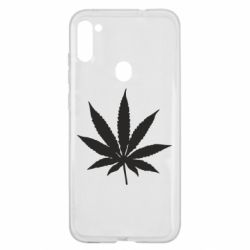 Чехол для Samsung A11/M11 Листик марихуаны - PrintSalon