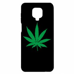 Чехол для Xiaomi Redmi Note 9S/9Pro/9Pro Max Листик марихуаны - PrintSalon