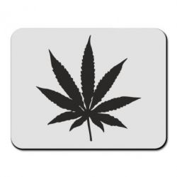 Коврик для мыши Листик марихуаны - PrintSalon