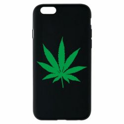 Чехол для iPhone 6/6S Листик марихуаны - PrintSalon