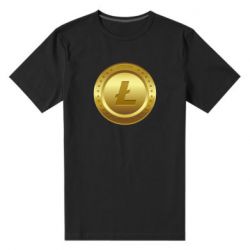 Мужская футболка премиум Litecoin coin - PrintSalon