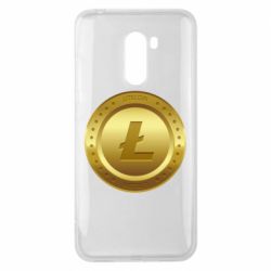 Чехол для Xiaomi Pocophone F1 Litecoin coin - PrintSalon