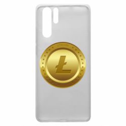 Чехол для Huawei P30 Pro Litecoin coin - PrintSalon
