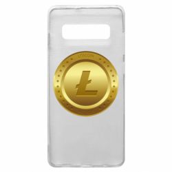 Чехол для Samsung S10+ Litecoin coin - PrintSalon
