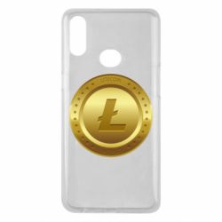 Чехол для Samsung A10s Litecoin coin - PrintSalon